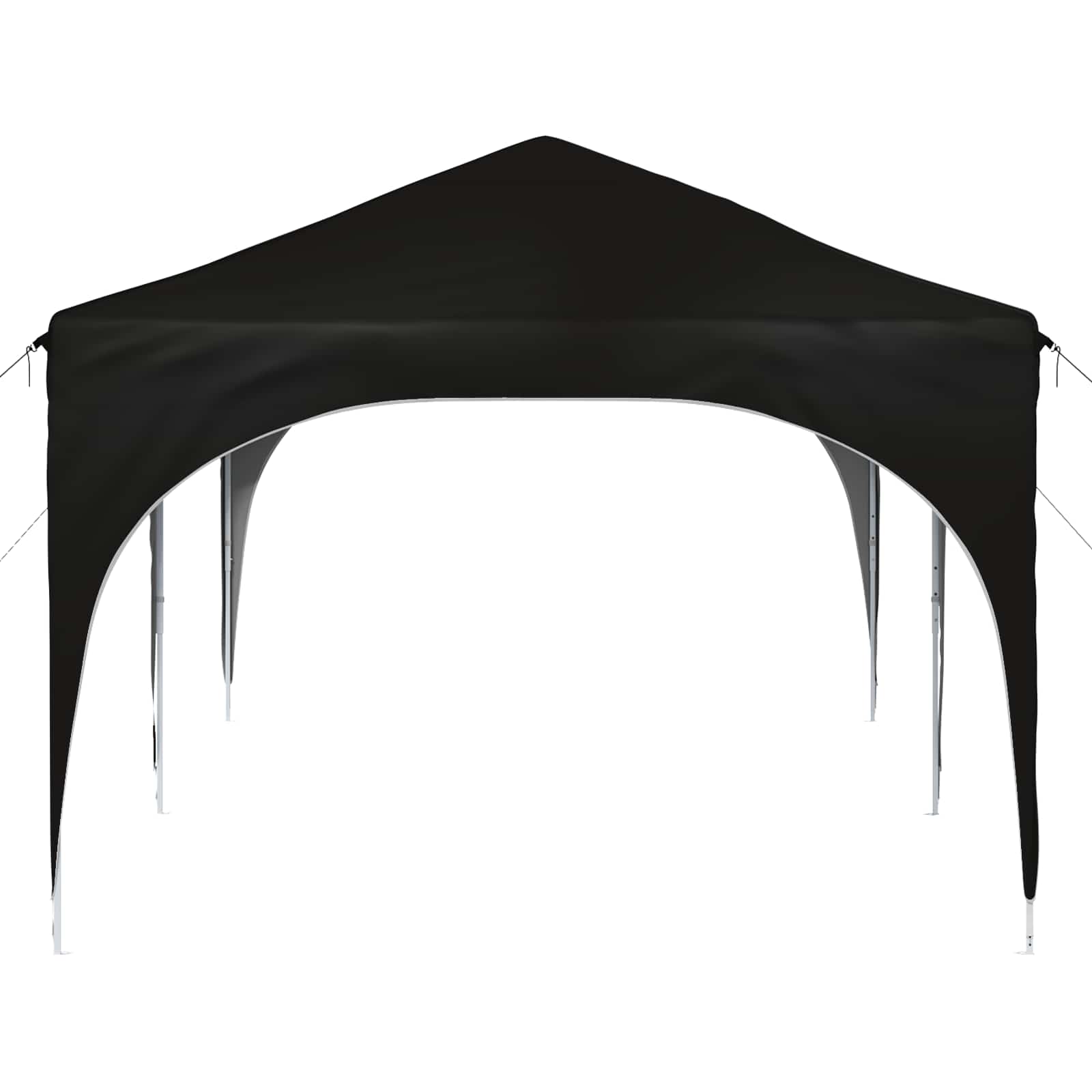 Pop-up Partyzelt 575 x 288 x 245 cm Creme Oxford-Stoff