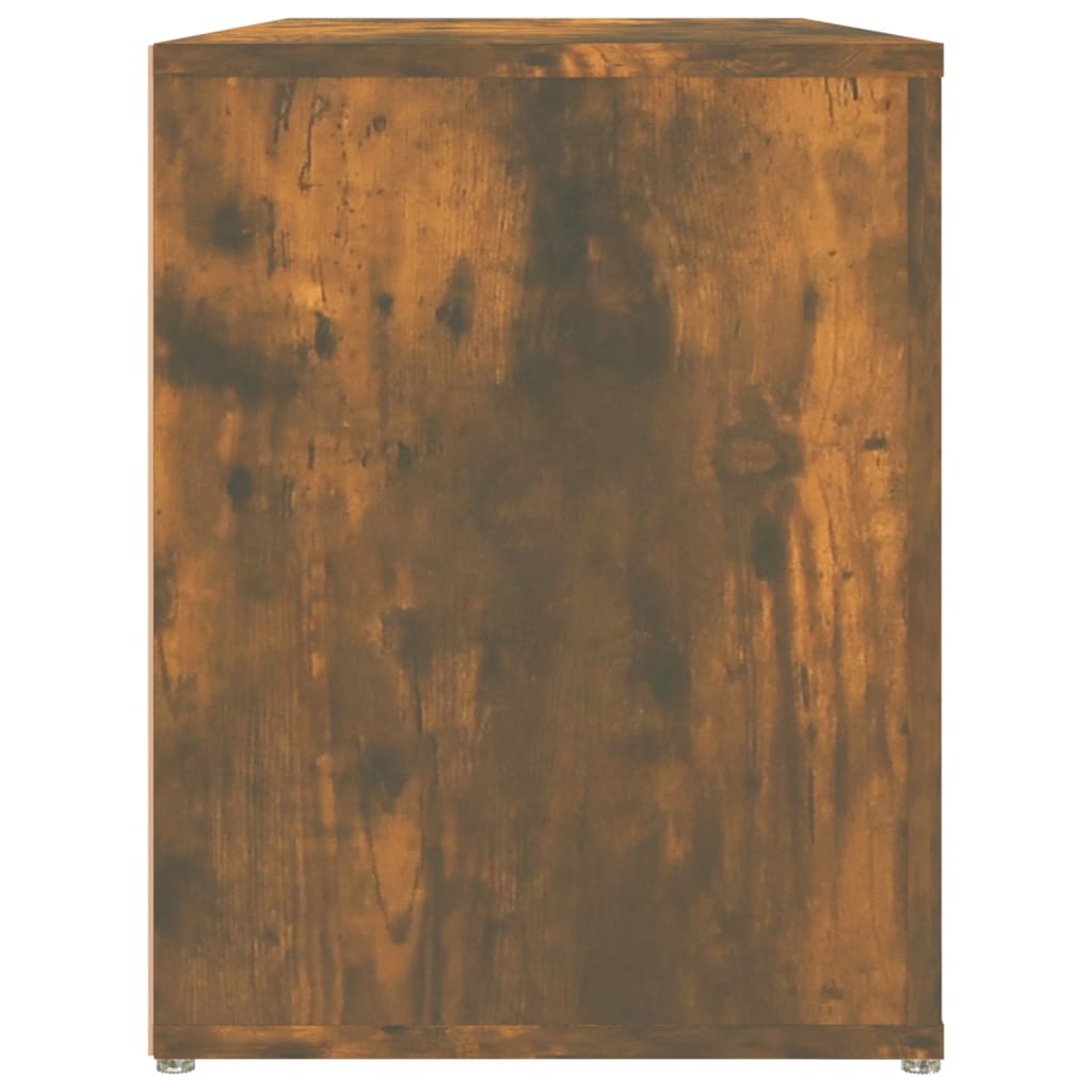 Schuhregal Weiß 100x35x45 cm Holzwerkstoff