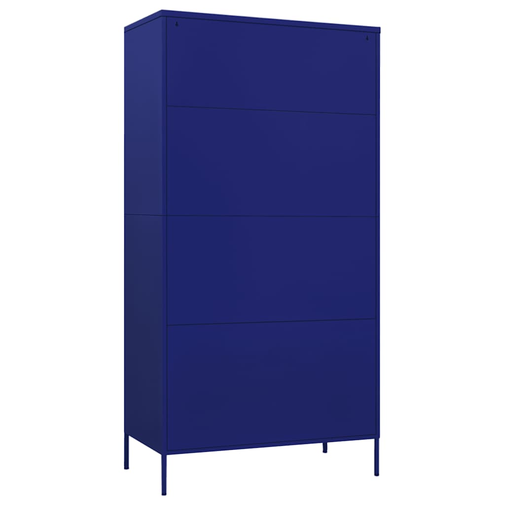 Kleiderschrank Olivgrün 90x50x180 cm Stahl