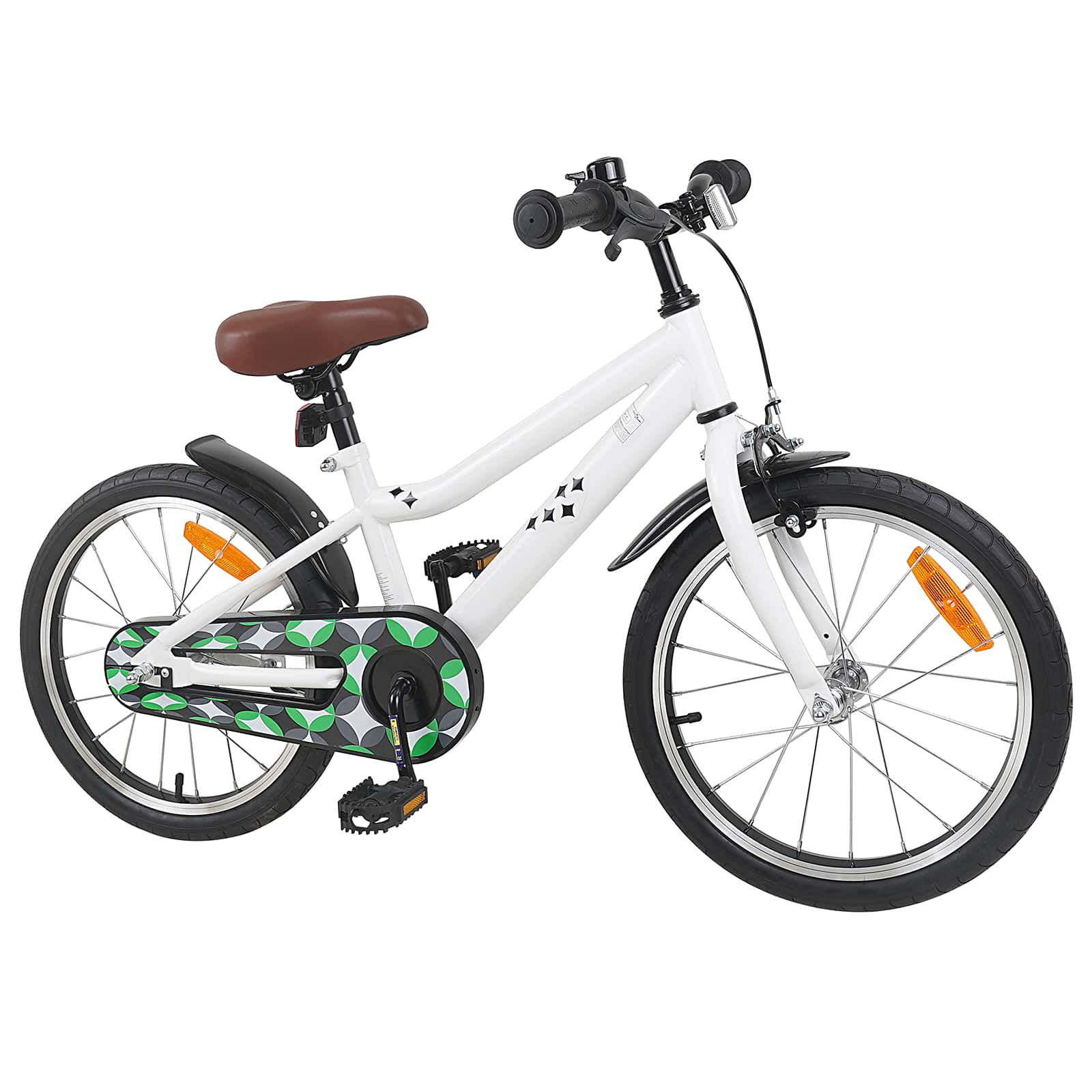 Kinderfahrrad 12 Zoll für 2-4 Jahre alt Schwarz