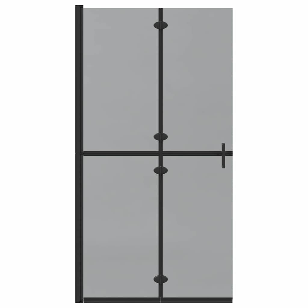 Faltbare begehbare Duschwand Transparentes ESG Glas 70x190 cm