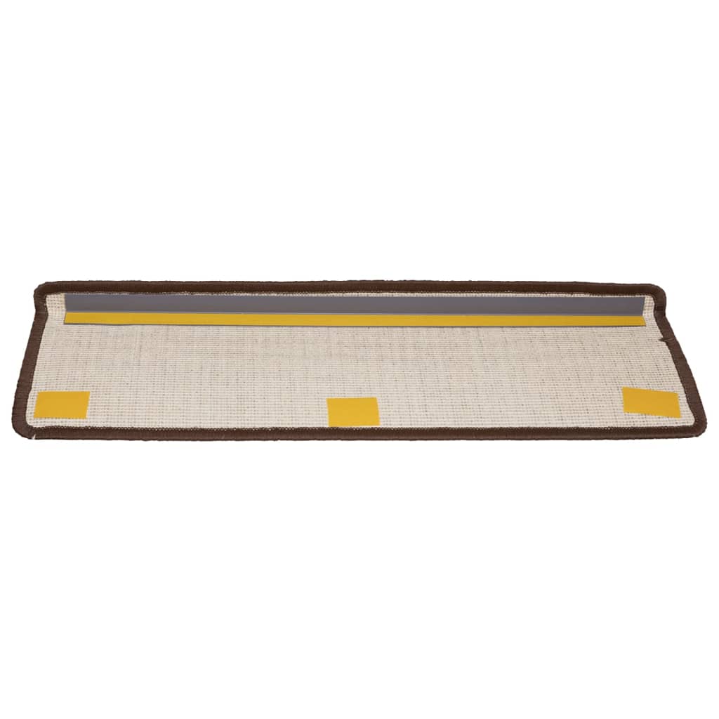 Stufenmatten 15 Stk. 65x21x4 cm Anthrazit Rechteckiger Rand