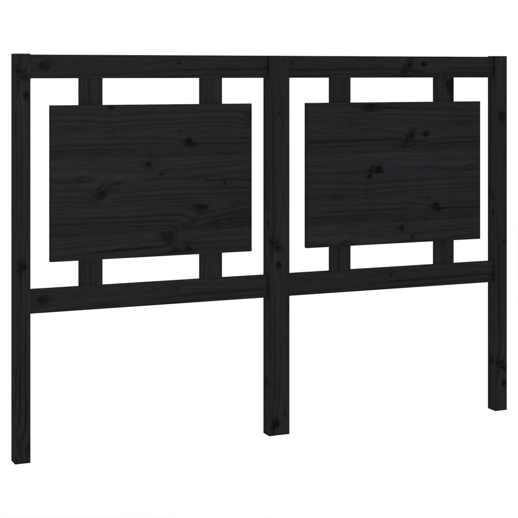 Kopfteil Grau 80,5x4x100 cm Massivholz Kiefer