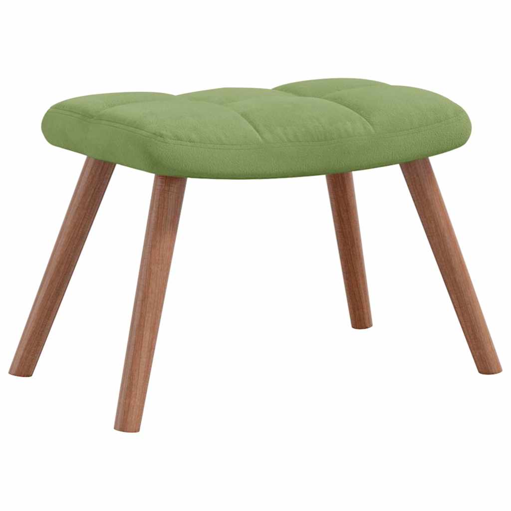 Schaukelstuhl Dunkelgrau Samt