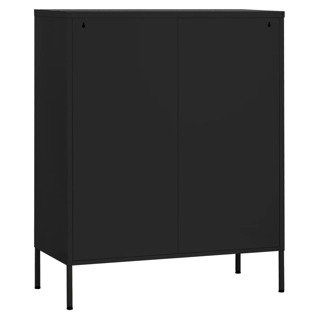 Lagerschrank Olivgrün 80x35x101,5 cm Stahl
