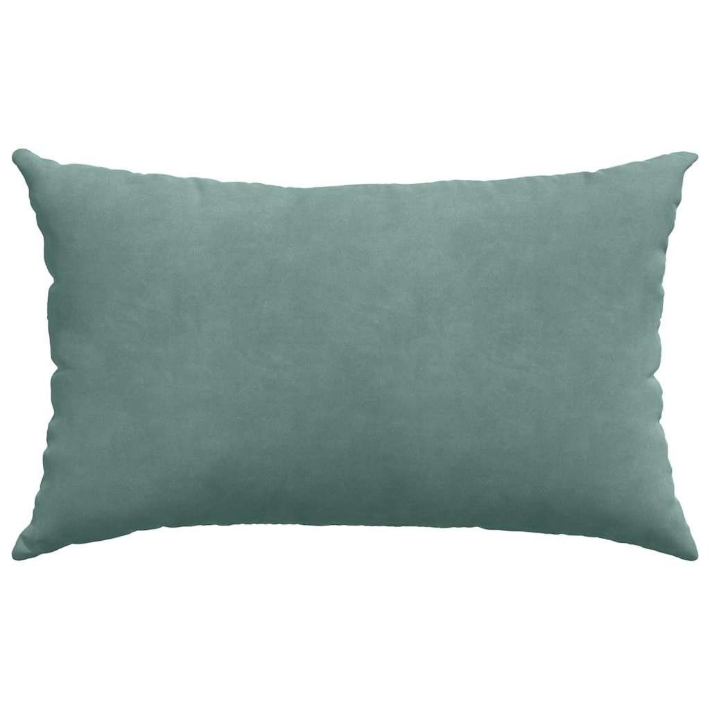 Sofakissen 2 Stück Blau 50 x 30 cm Cordstoff