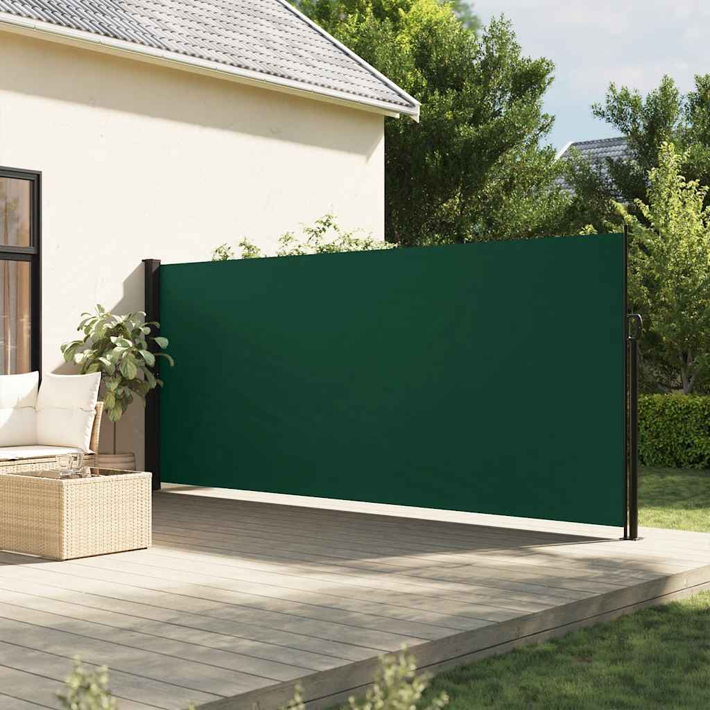 Seitenmarkise Ausziehbar Schwarz 100x300 cm