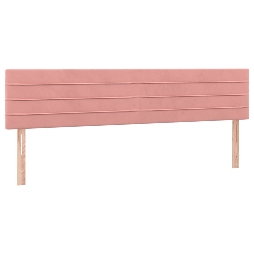 Kopfteil Hellgrau 80x5x118/128 cm Samt