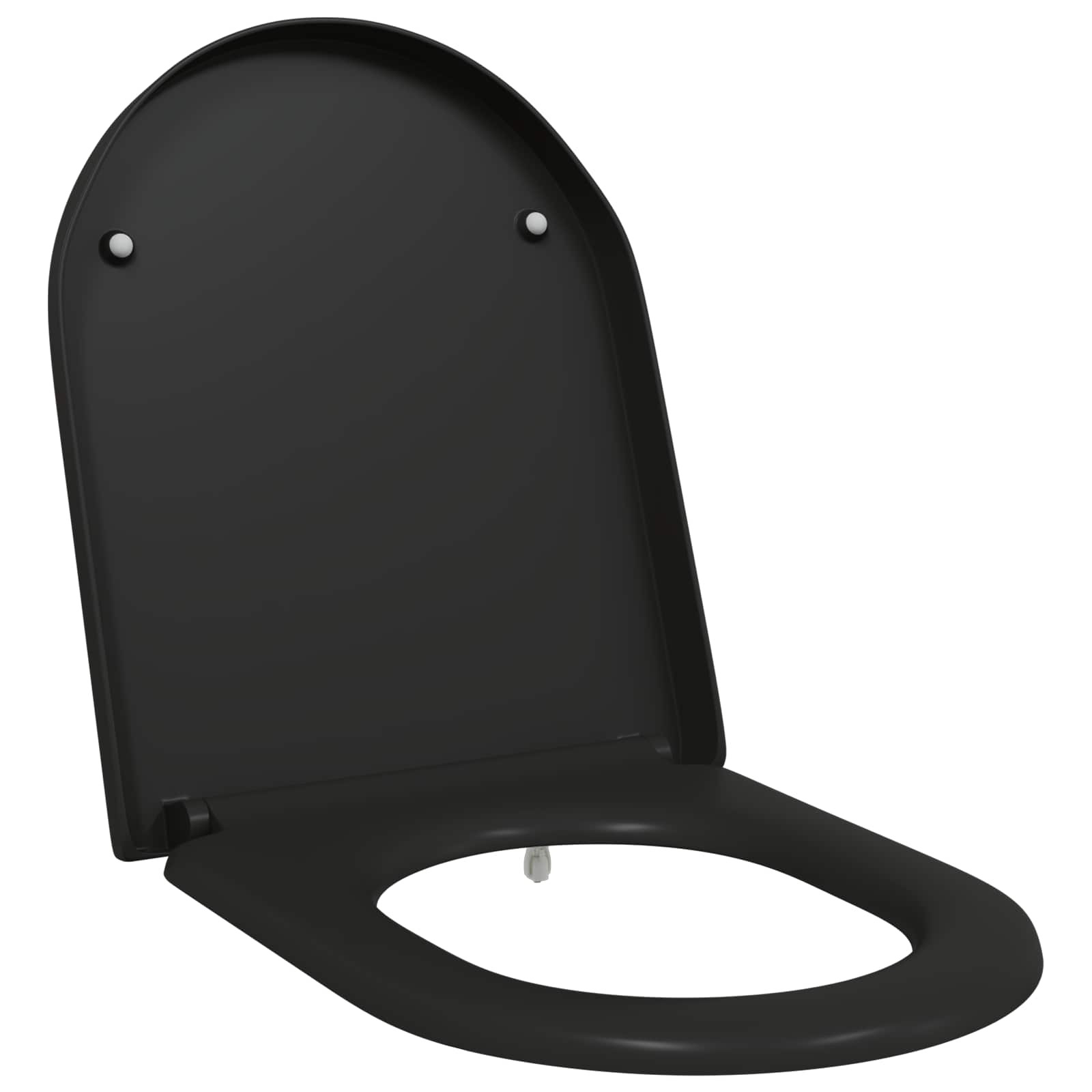 Toilettensitz Anthrazit 49 x 36 x 4 cm Duroplast