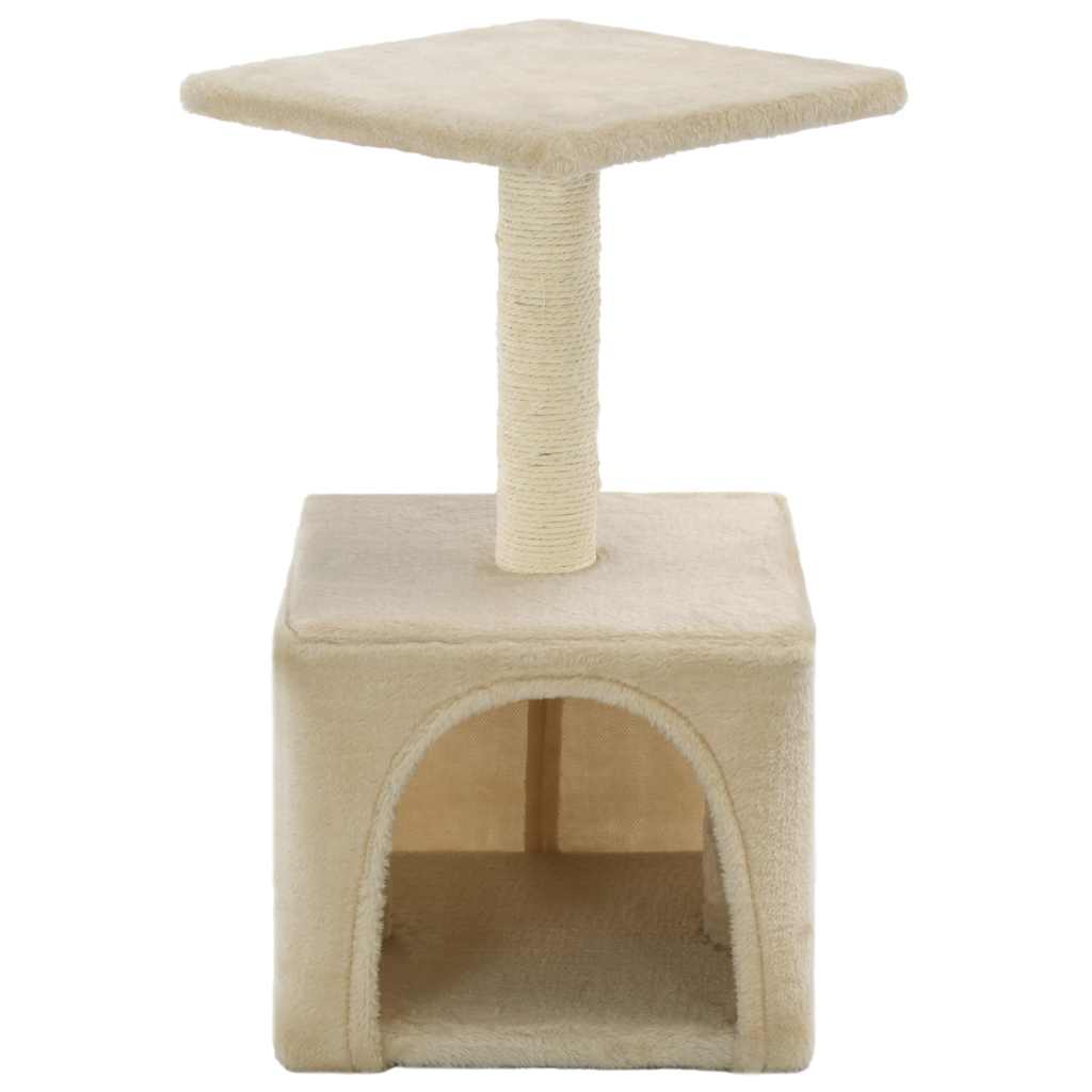 Katzen-Kratzbaum Sisal 55 cm Grau