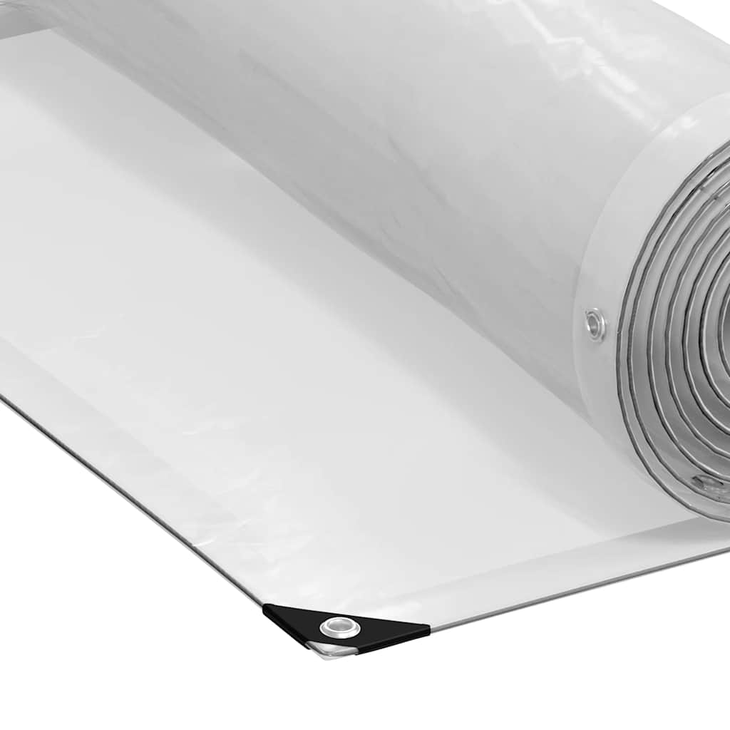 Transparente Plane mit Ösen 1x2 m Polyethylen