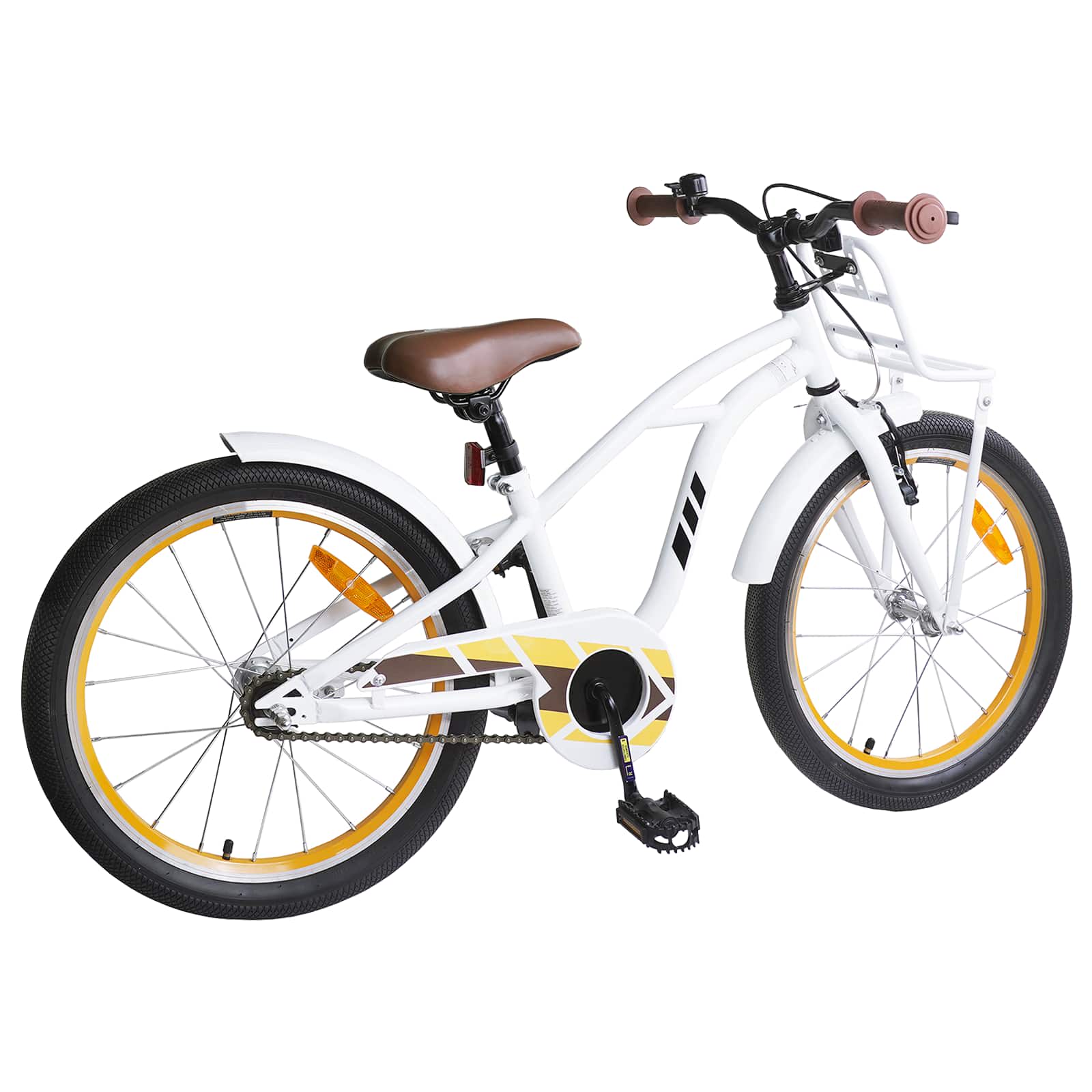 Kinderfahrrad 16 Zoll für 4-6 Jahre alt Schwarz