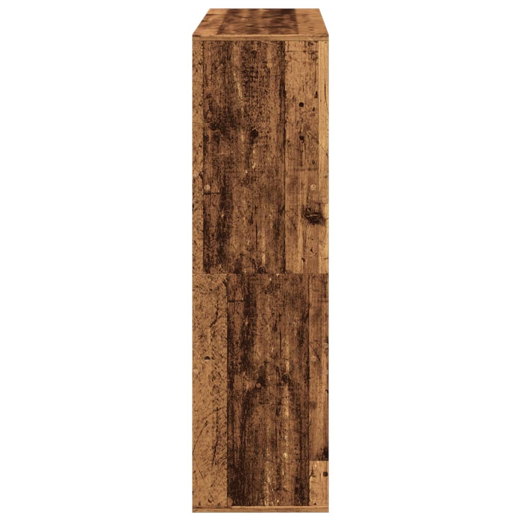 Bücherregal Weiß 100x33x135 cm Holzwerkstoff