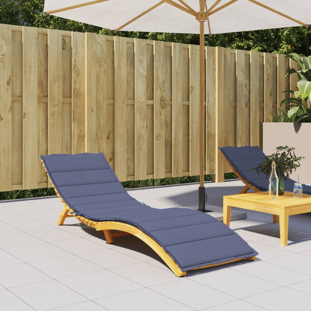 Liege-Kissen Blatt Blattmuster 200 x 70 x 3 cm Oxford-Stoff