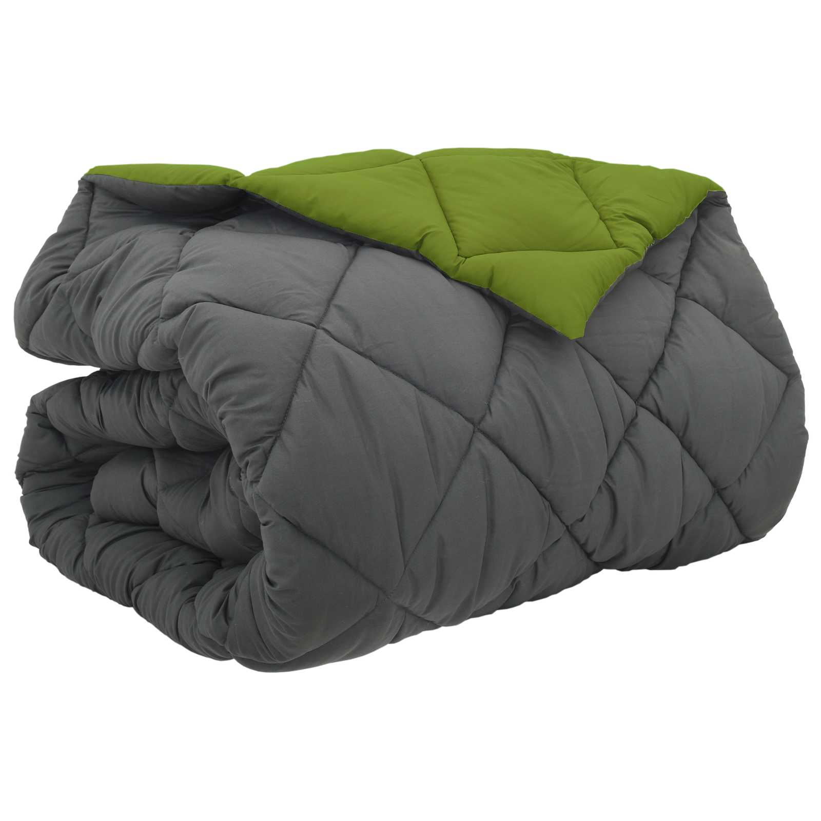 Winterbettdecke Anthrazit 135 x 200 cm Mikrofaser