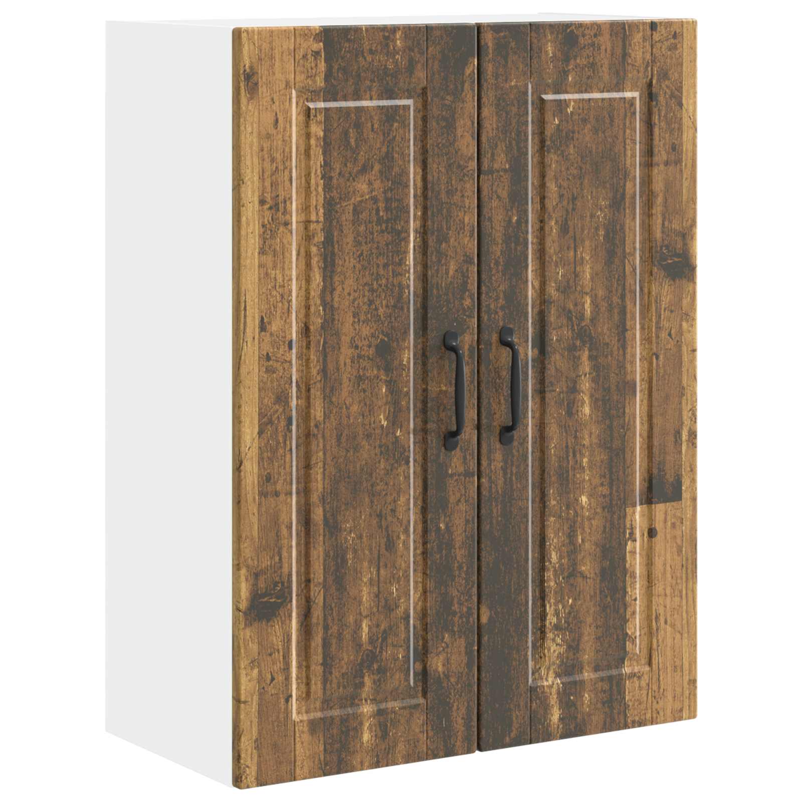 Herdumbauschränke 2 Stk. Porto Weiß Holzwerkstoff