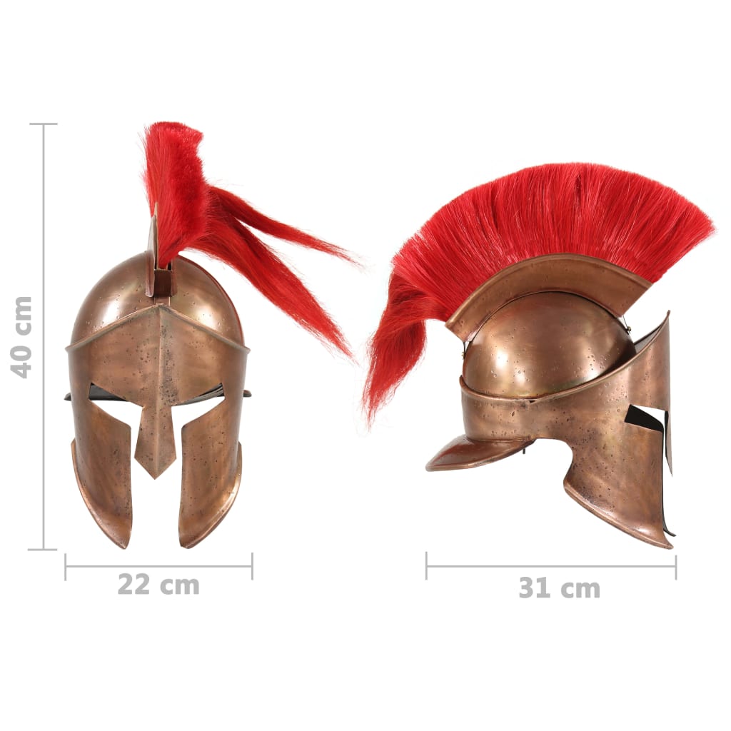Preußische Pickelhaube Antik Replik für LARP Schwarz Stahl