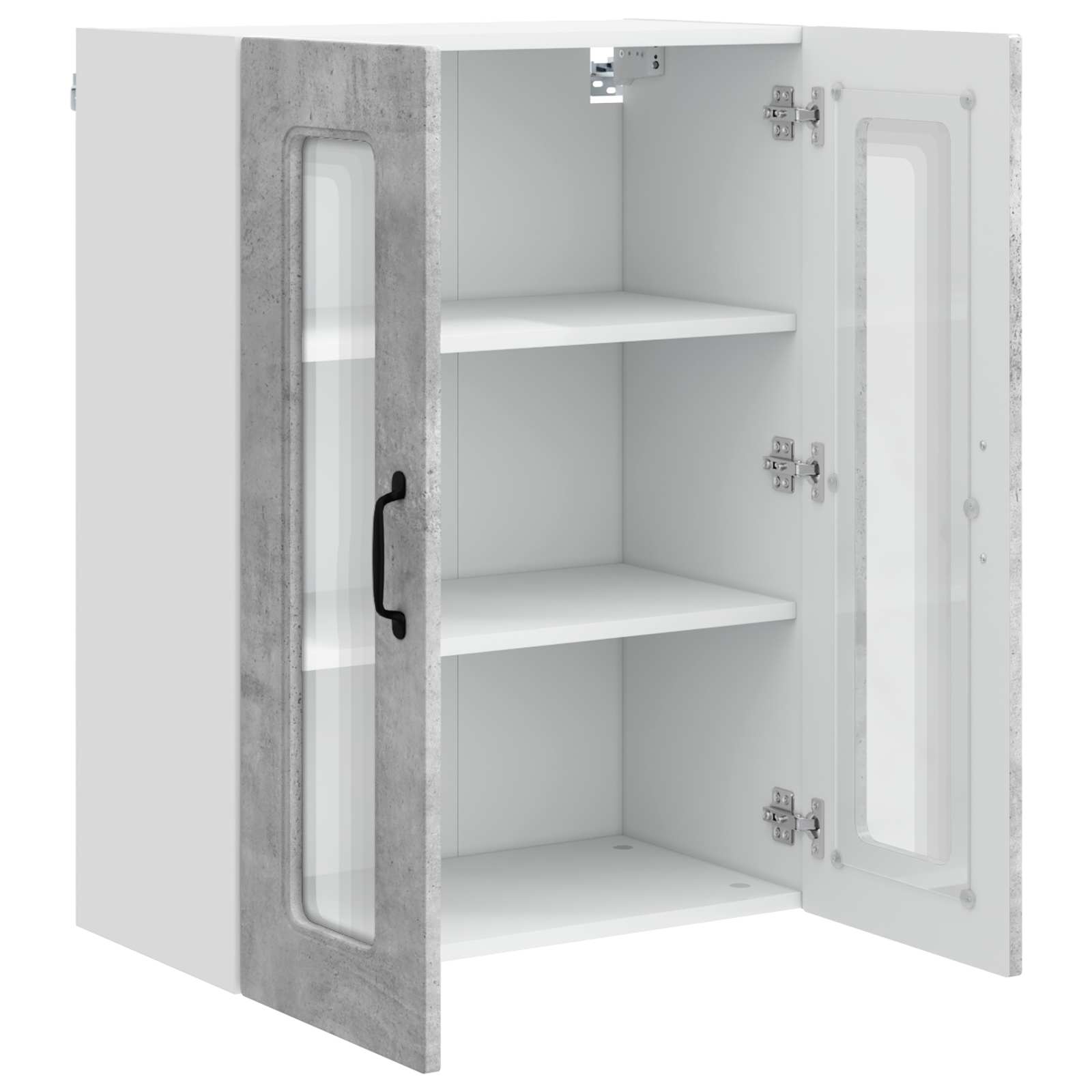 Herdumbauschränke 2 Stk. Kalmar Weiß Holzwerkstoff