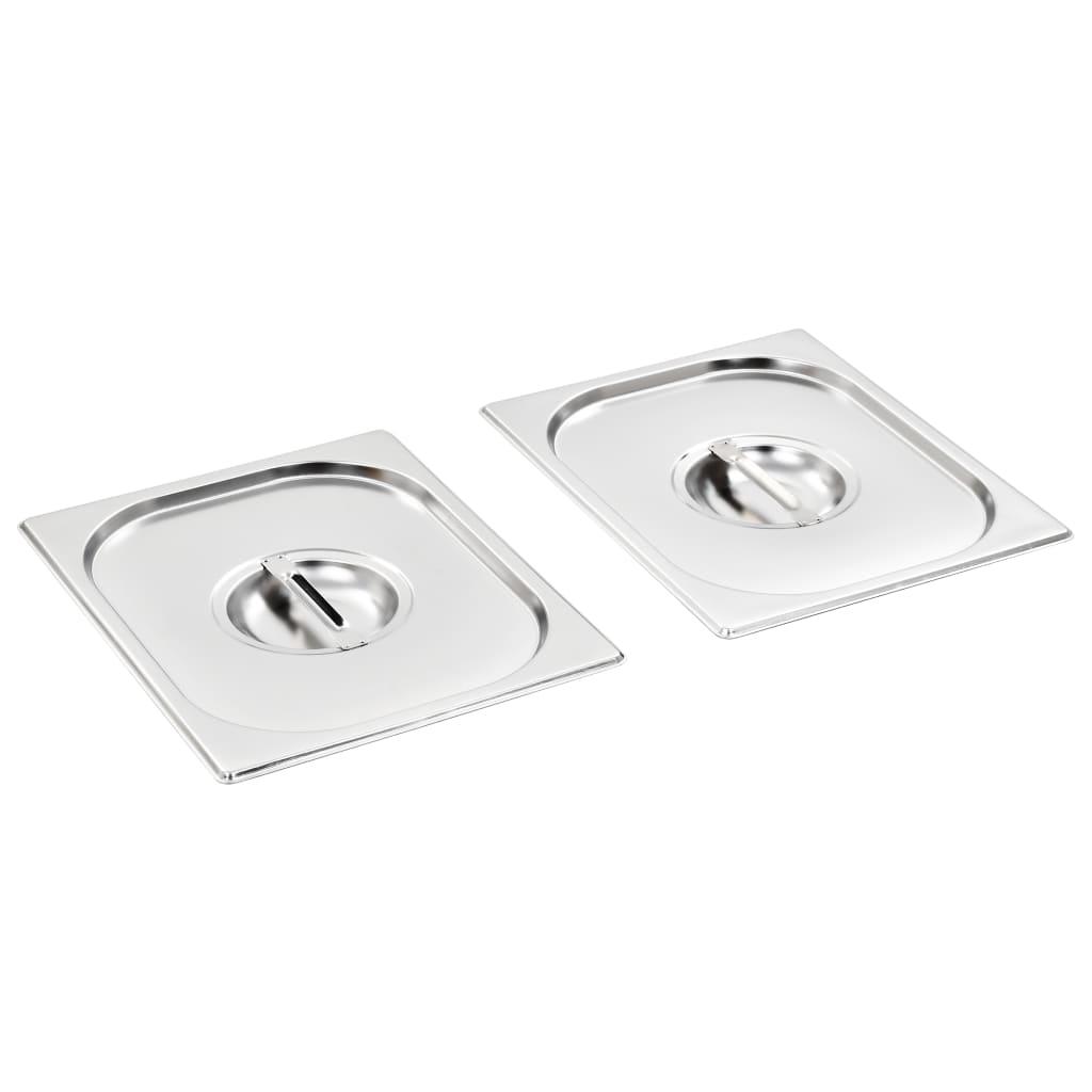 Deckel für GN 1/4 Behälter 4 Stk. Edelstahl