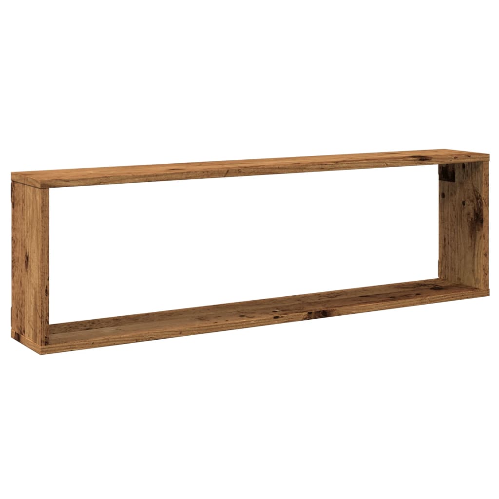Würfelregale 2 Stk. Weiß 30x15x30 cm