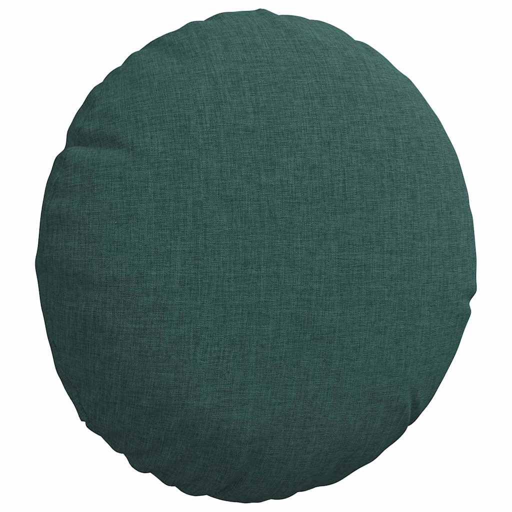 Sitzkissen 2 pcs Hellgrau Ø30 x 13 cm Stoff