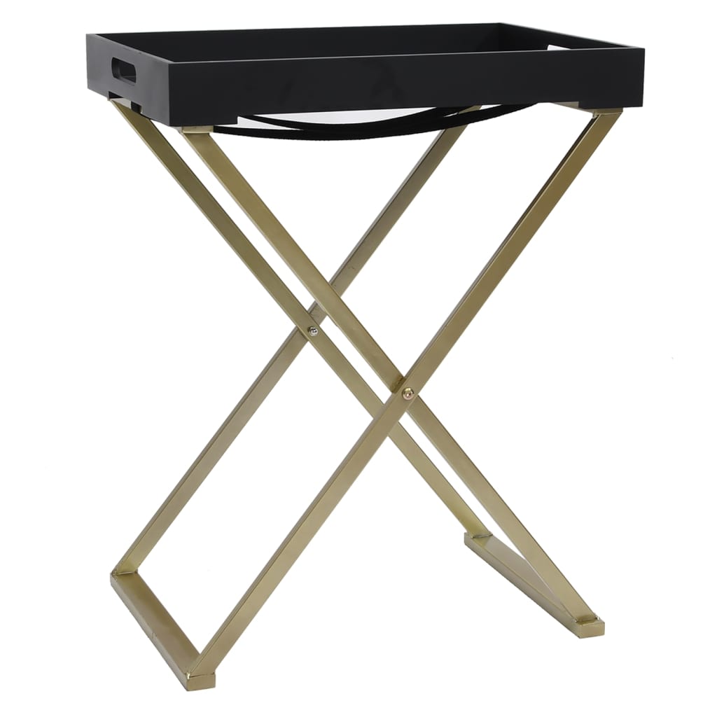 Klapptisch Schwarz 48x34x61 cm MDF