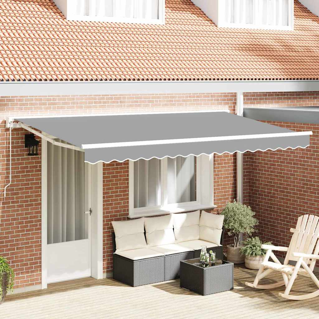 Markisenrahmen Verstellbar Weiß 2,5 x 2 m Stahl