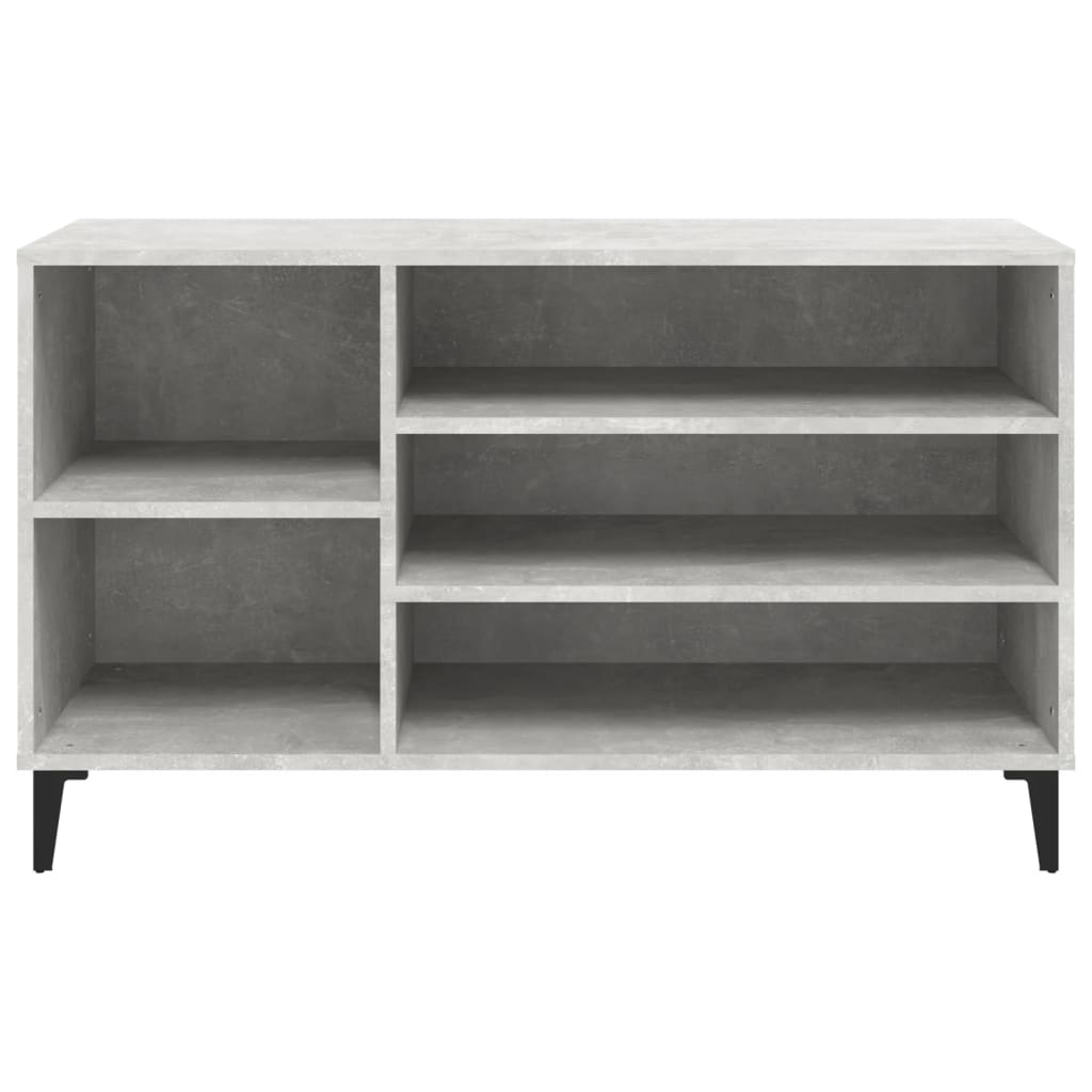 Schuhregal Weiß 102x36x60 cm Holzwerkstoff