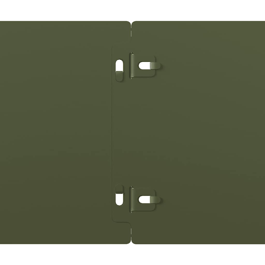 Raseneinfassung 10 pcs 10 x 103 cm Wetterfeststahl Rostig