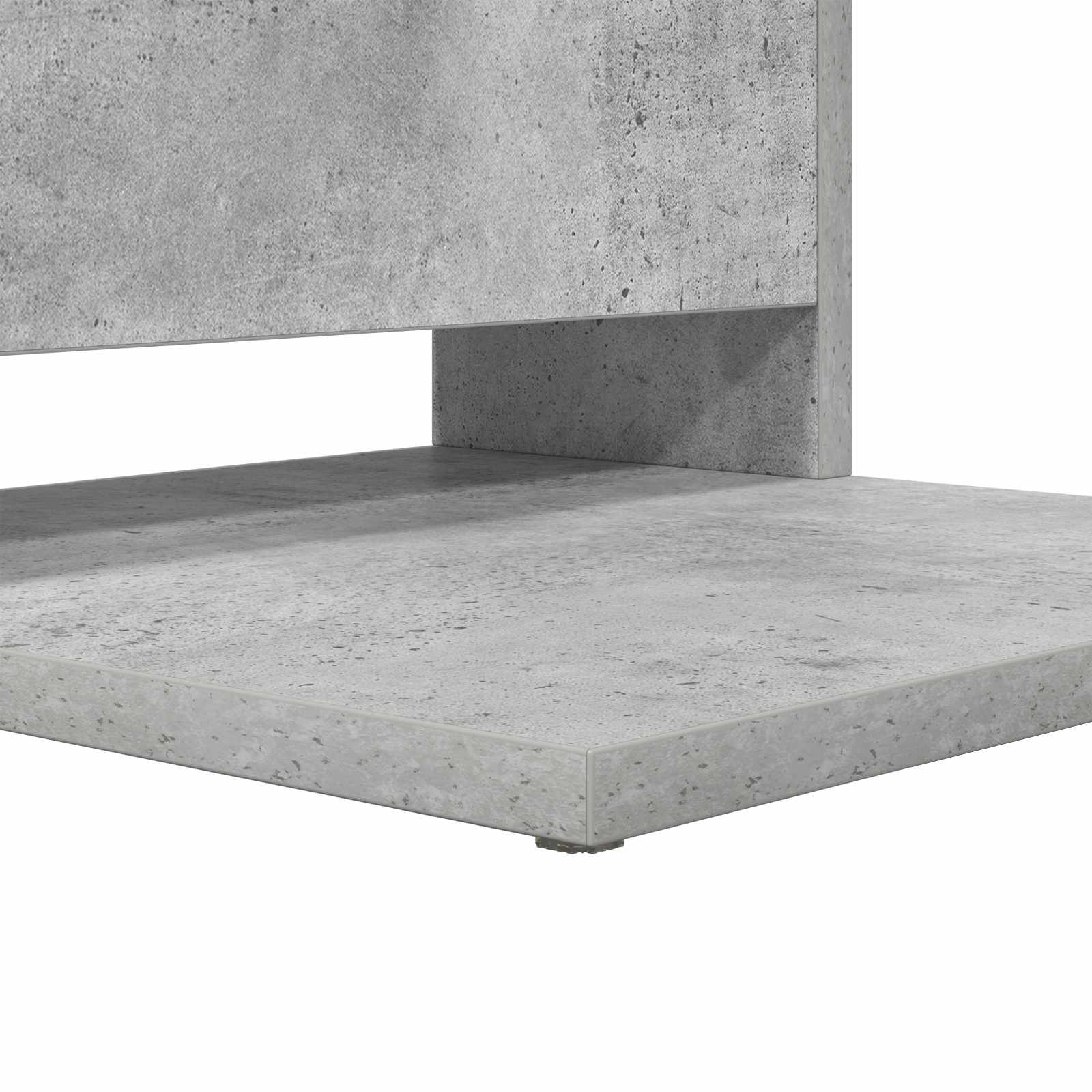 Beistelltisch Weiß 40 x 35 x 60,5 cm Holzwerkstoff