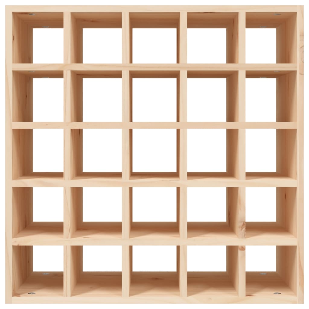 Weinschrank 56 x 25 x 56 cm Massivholz Kiefer