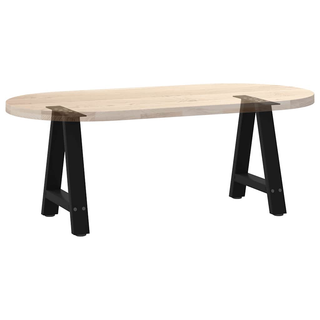 Couchtischbeine A-Form 2 Stk. 30x(30-31) cm Stahl
