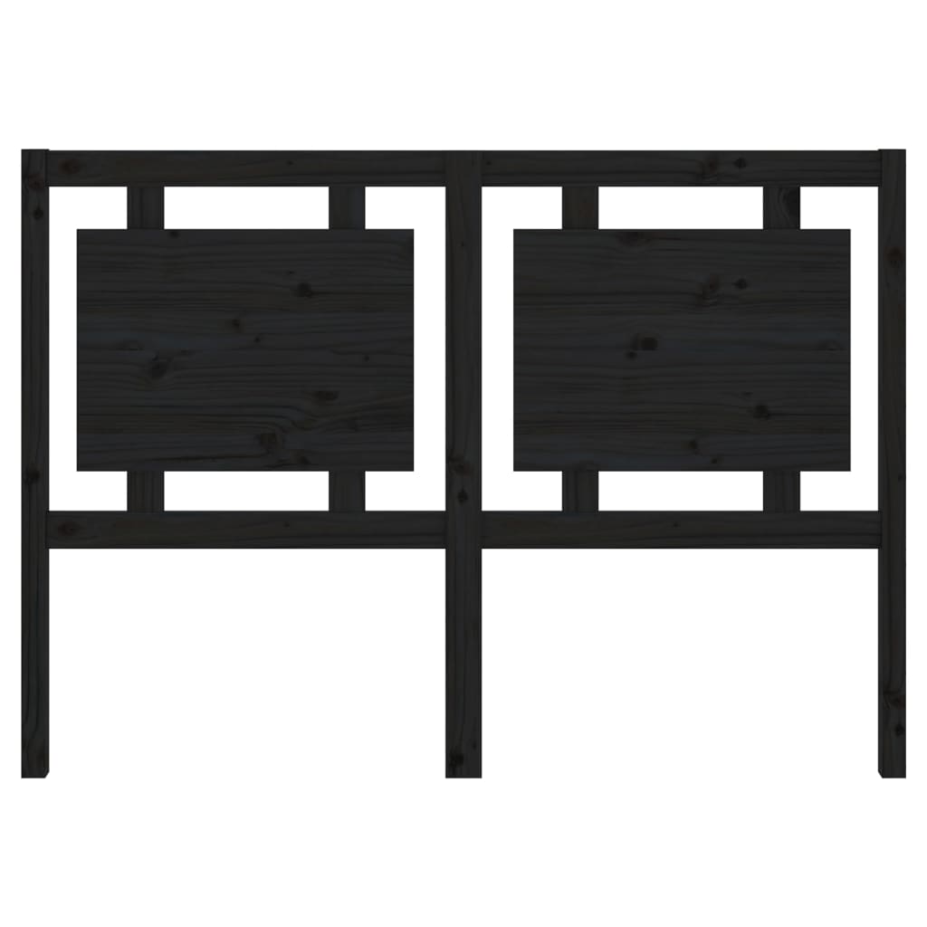 Kopfteil Grau 80,5x4x100 cm Massivholz Kiefer