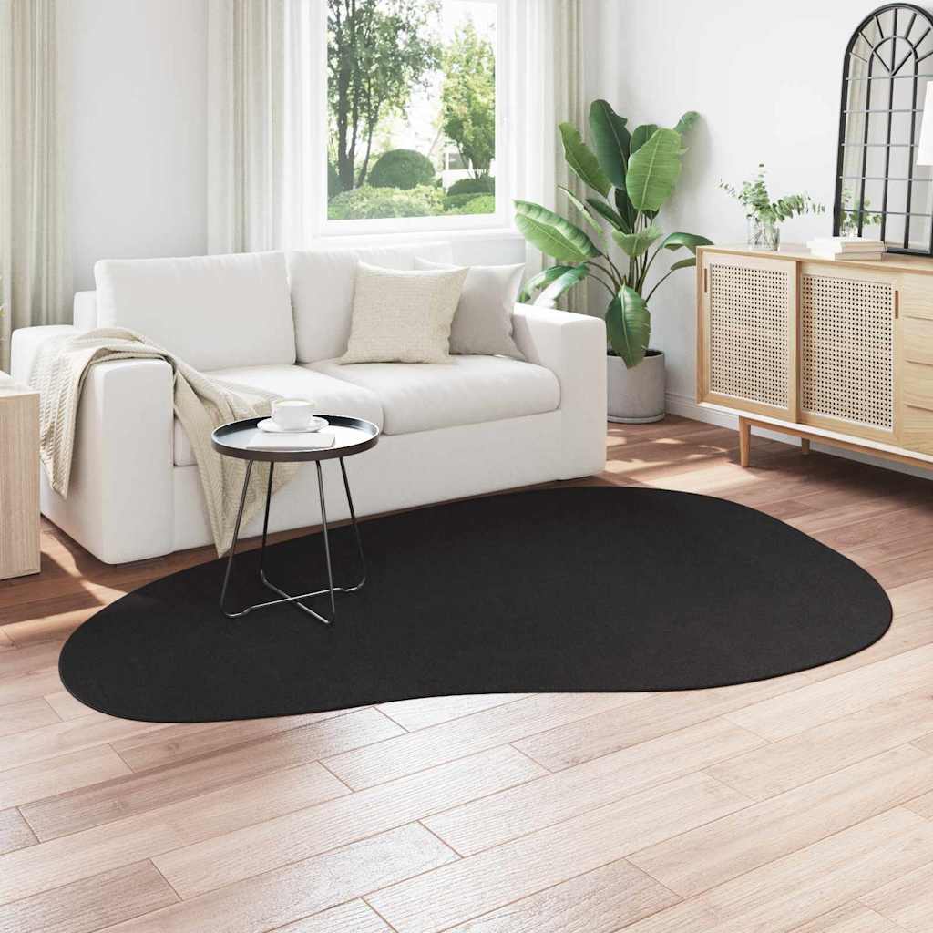 Bereichsteppiche HUARTE Anthrazit 100 x 200 cm Polyester