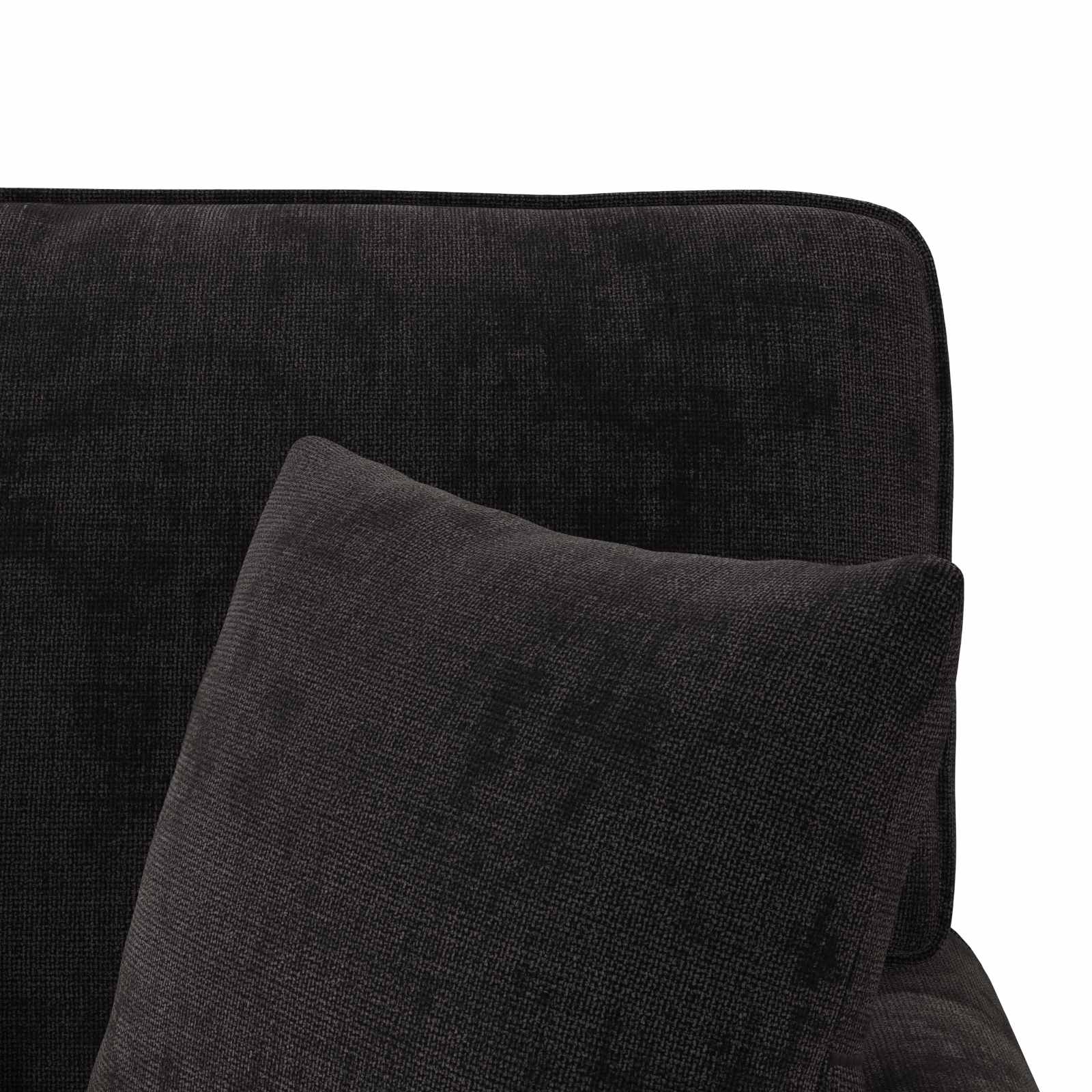 Chaise Lounge mit Rock mit Kissen Creme 157 x 91 x 91 cm ARES