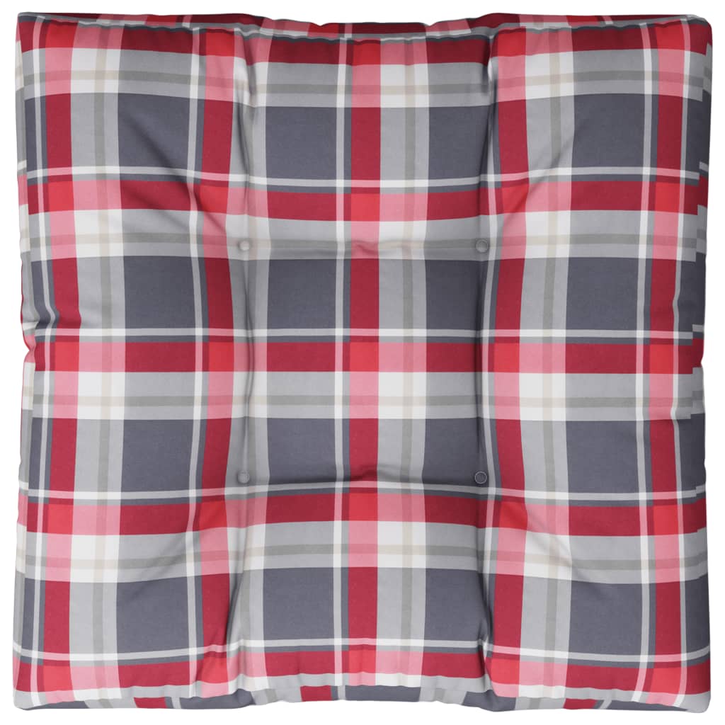 Palettenkissen Anthrazit 50x50x12 cm Stoff