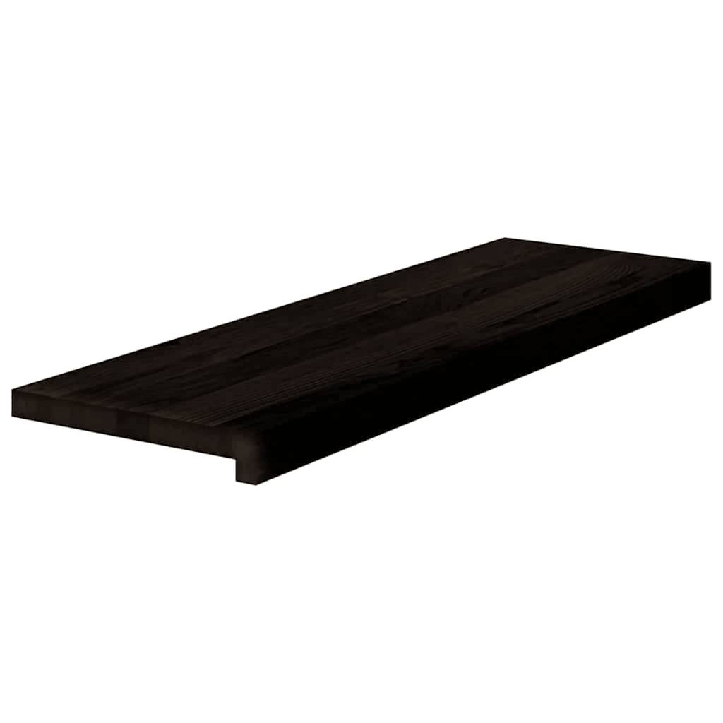 Treppenstufen 4 Stk. Unbehandelt 70x25x2 cm Massivholz Eiche