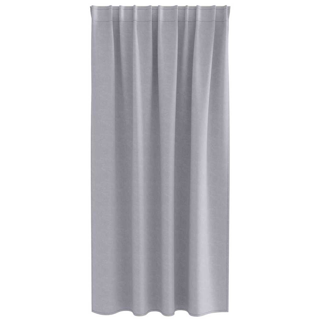Verdunkelungs-Vorhänge mit Ringen 2 pcs Beige 140 x 140 cm
