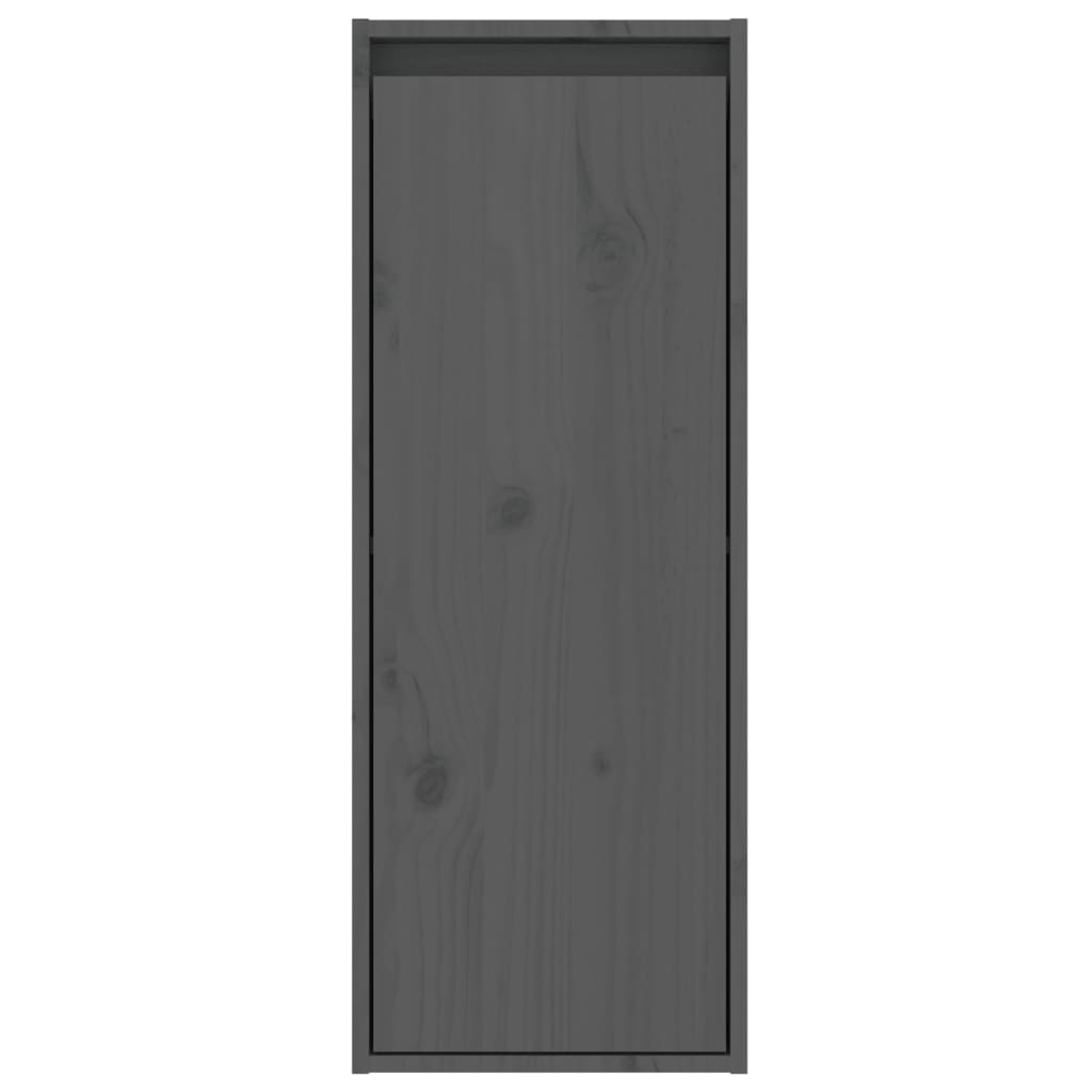 Wandschrank 30x30x80 cm Massivholz Kiefer