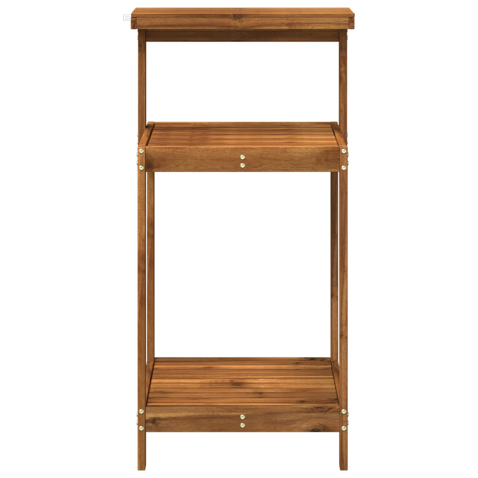 Outdoor Umtopfbank 56,5 x 48,5 x 107 cm Massivholz Akazie Natur