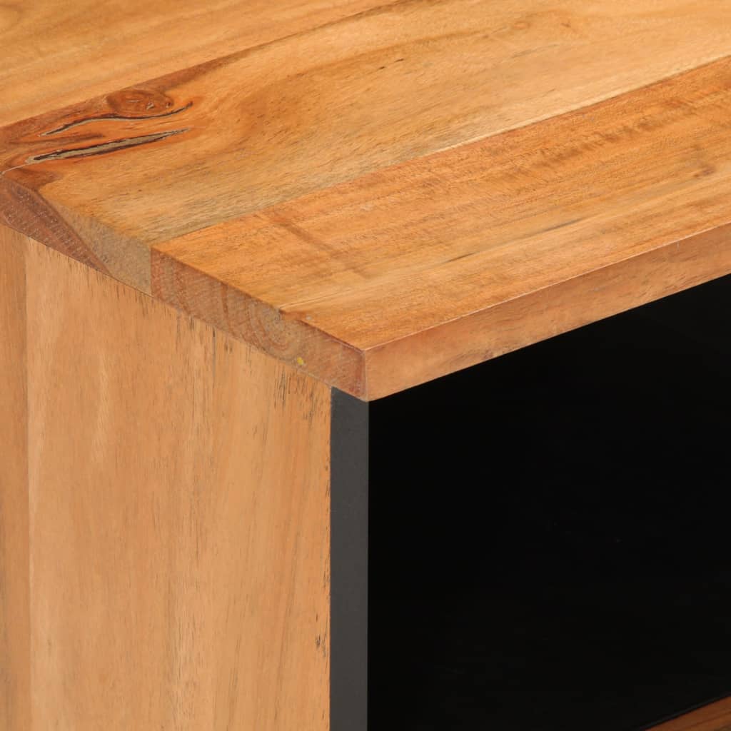 TV-Schrank Braun 70x34x46 cm Massivholz Mango