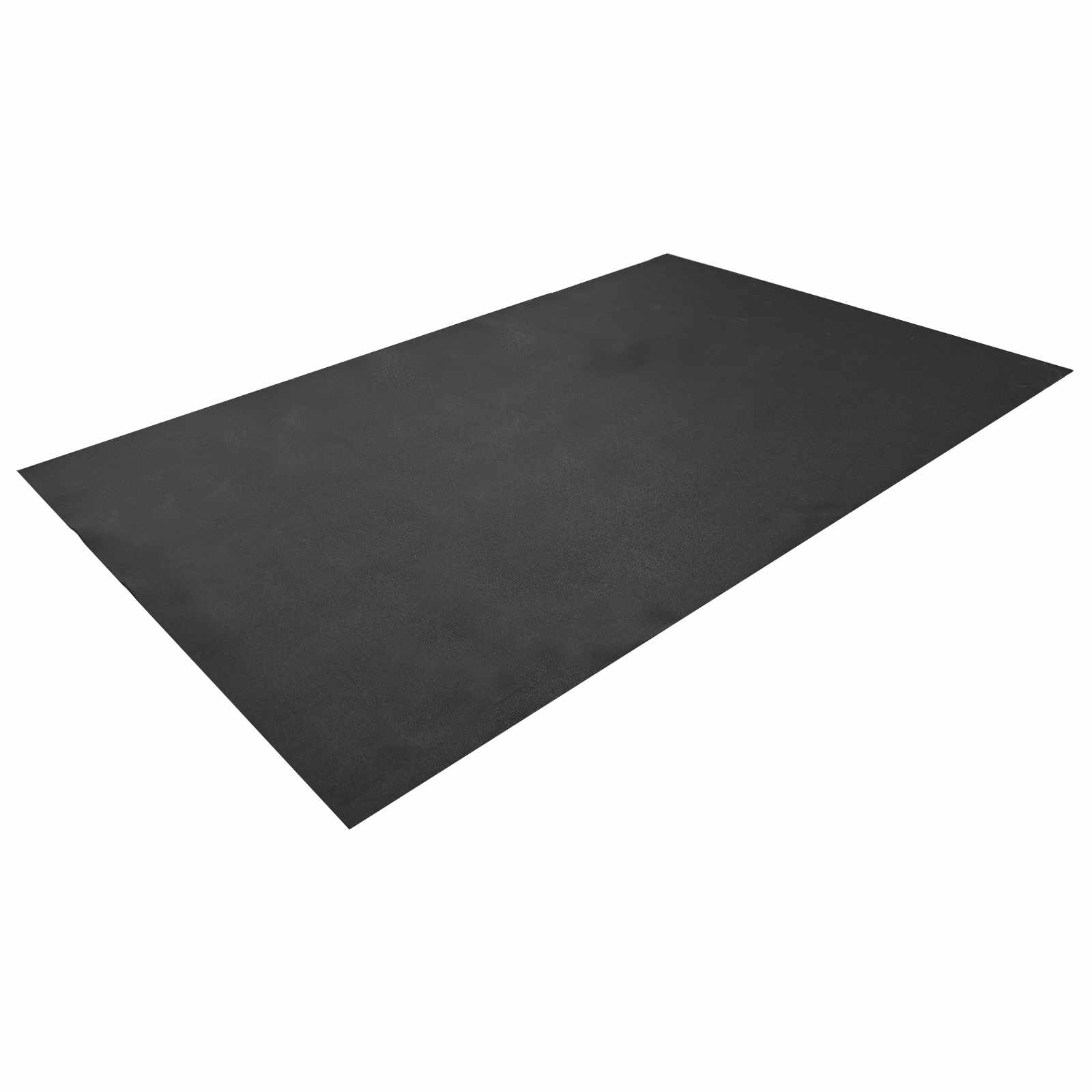 Sport-Schutzmatte Schwarz 120 x 60 x 0,6 cm hochdichtes PVC