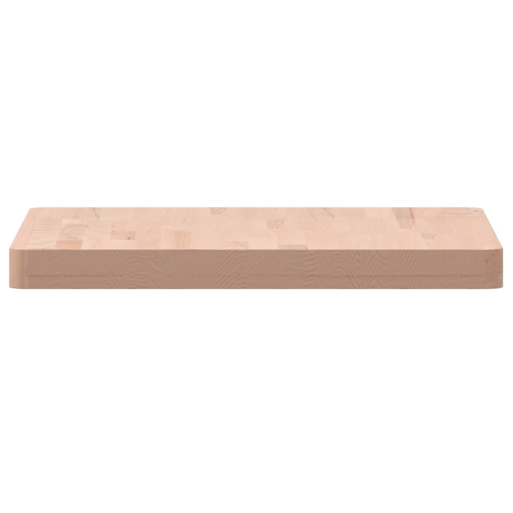 Tischplatte Ø30x1,5 cm Rund Massivholz Buche