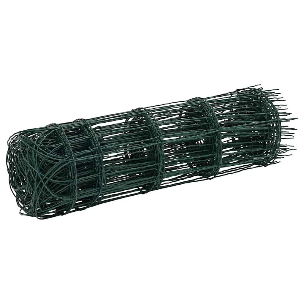 Beetzaun Pulverbeschichtetes Eisen 10x0,4 m