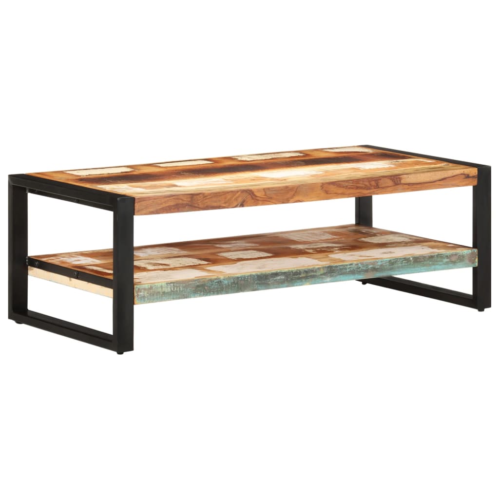 Couchtisch 120x55x40 cm Massivholz Mango