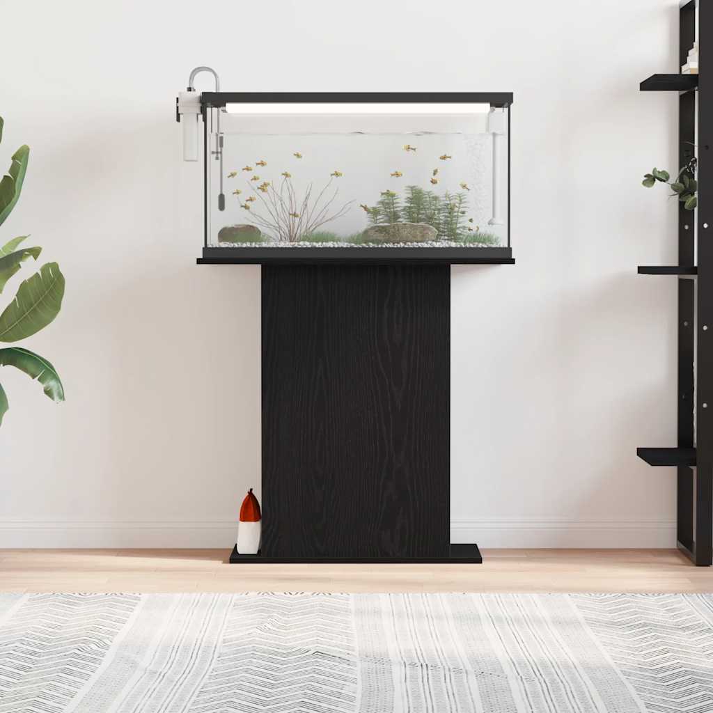 Aquariumständer Weiß 60,5x36x72,5 cm Holzwerkstoff