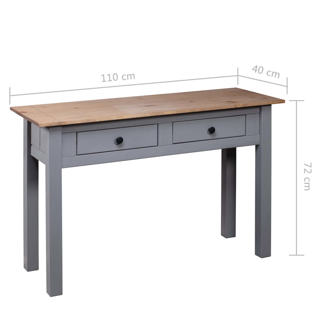 Konsolentisch 110x40x72 cm Kiefernholz Panama