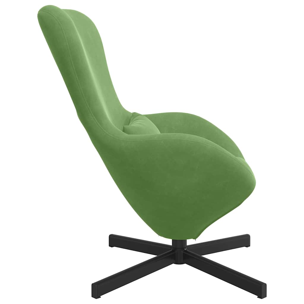Eiersessel Blau 63 x 73 x 90 cm Samt