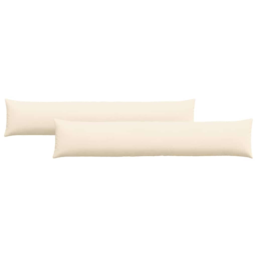 Sofakissen 2 Stück Hellgrau 50 x 30 cm Cordstoff
