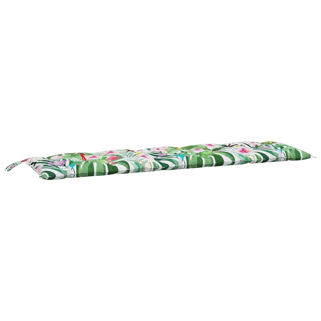 Gartenbank-Auflage Anthrazit 100x(50+50)x7 cm Oxford-Gewebe